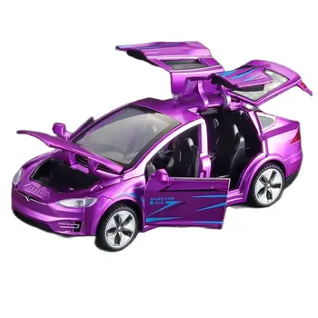 1:32 Modeliavimas Automobilio Modelį Lydinio Automobilio Modelį Durų Atidarymo Garso Ir Šviesos Traukti Atgal, Vaikų Žaislai Darbastalio Ekrano Žaislai