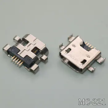 100vnt Micro Mini USB Lizdas Įkrovimo lizdas kištukinis Lizdas Jungtis Remonto Kištukas Asus Google Nexus 7 7 Asus ME370 ME571K ME370T K008