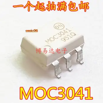 10pieces Originalus akcijų MOC3041 MOC3041SR2M SOP6 IC