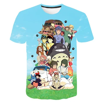 2023 Naujas Nigihayami Kohaku Nushi Marškinėliai Vaikų Mados Negabaritinių Marškinėlius Vaikams Berniukas Hip-Hop Viršūnes Tees Anime Spirited Away Marškinėliai