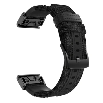 26mm Nailono Greitai Spaudai Watchband Dirželis Garmin Fenix 7X Smart Watchband Fenix 7 Fenix7 Žiūrėti 22MM Easyfit Riešo Apyrankę