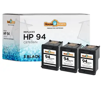 3 Pack HP 94 (C8765WN) Juoda HP Deskjet 460
