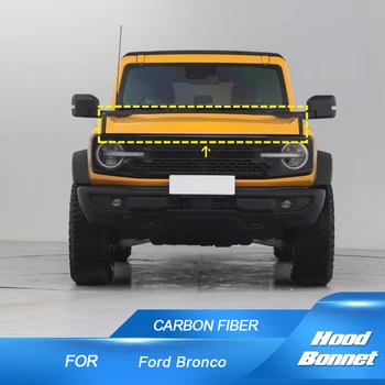 Automobilio Bamperio Kapoto Dangtį Už Ford Bronco 2021-2023 Priekinis Dangtis Dangtis Padengti Automobilio Kapoto Automobilio Kėbulo Rinkiniai Anglies Pluošto