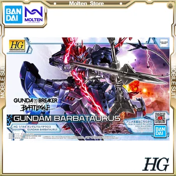 BANDAI Originalus HG 1/144 Gundam Barbataurus Mobile Suit Gundam Pertraukiklis Gunpla Modelio Rinkinio Surinkimas/Išardymas