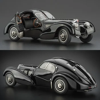 CMC 1:18 Bugatti 57 SC Tipo Atlanto 1938 Lydinio Pilnai Atidaryti Limited Edition Modeliavimas Metalinės Statinės Automobilio Modelį Žaislai Dovana