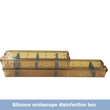 Endoskopų Dezinfekcijos Lauke Silicagel Sterilizuoti Dėklas Dėžutė Endoskopinių Instrumentų Didelis/Mažas