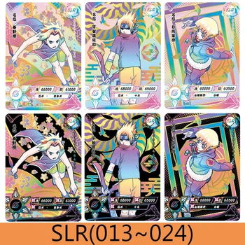 KAYOU Anime Naruto SLR Korteles Orochimaru Jiraiya Minato Namikaze Neji Hatake Kakashi Haruno Sakura Hyuga Surinkimo Flash Kortelės