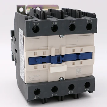 LC1D80004M7 AC elektros magnetinių Kontaktoriaus 4P 4NO LC1-D80004M7 125A 220V AC (ritės