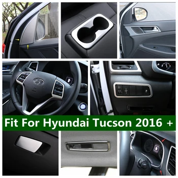 Matinis Priedai Ramstis A / Žibintai / Durų Dubenėlį / Cup / Prietaisų Skydelis / Vairas Padengti Apdaila Už Hyundai Tucson 2016 - 2020 M.