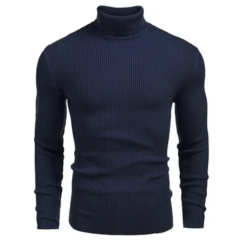 megztinis vyrų dugno marškinėliai ilgomis rankovėmis megztiniai 5576
