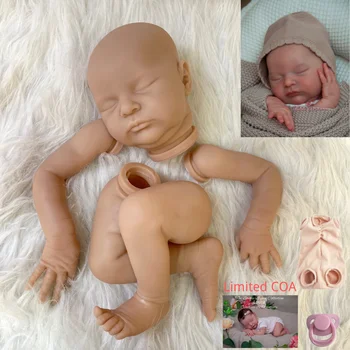 Naujas 20.5 Cm Nebaigtų Atgimsta Lėlės Rinkinys Laura Limited Edition Su COA Minkšto Vinilo Tuščią Reborn Baby Doll Dalių Rinkiniai