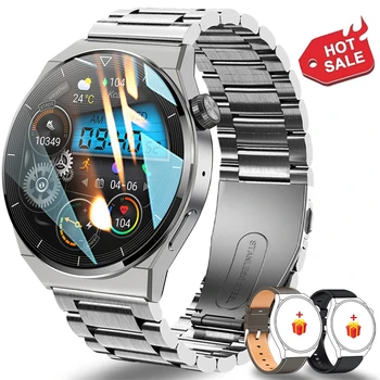 Naujas NFC Smart Watch Vyrų GT3 Pro AMOLED 390*390 HD Ekranas, Širdies ritmo 