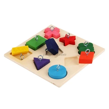 Papūga Švietimo Žaislai Papūga Interaktyvus Rotango Žaislų, Medinių Blokas Paukščių Įspūdį Žaislas Paukščiui Prekes