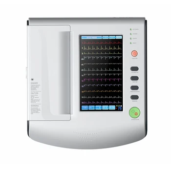 Skaitmeninės 12 Kanalų 12 ekg derivacijų ekg elektrodai EKG mašina, nešiojamų