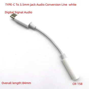 Tipas-C-3.5 mm Jack Ausinių Konversijos kabelis Skaitmeninis Signalas Analoginis Audio jungtį, laidas USB, C-3.5 mm Ausines AUX Adapteris