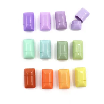 Tuščias 1g Mini Kramtomoji Guma Formos Lūpų Vamzdelį kosmetikos Pakuotės, Konteineriai, 100vnt