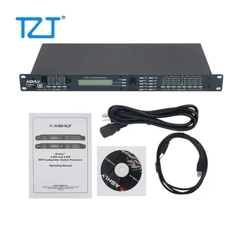 TZT 4.8 SP 110V/220V Skaitmeninis DSP Garso Procesorius Originalią Programinę įrangą 4 Įvesties 8 Išėjimo Profesionalus Garso Sistema