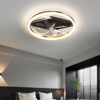 Šiuolaikinės Dizaineris Prabanga Papuošti Kambario Arba Viešbutis Ventiliatorius Šviesos Įleidžiamas LED Ventiliatorius Lemputė su Nuotolinio Valdymo